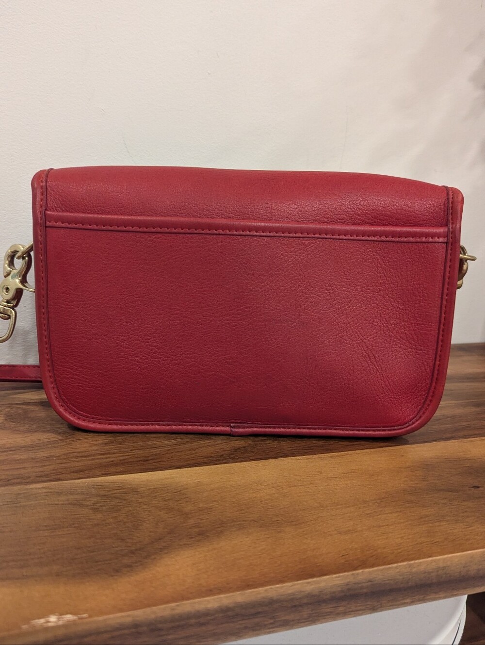 ♥️ Red Vintage Pocket Purse #9755 - Picture 9 of 15